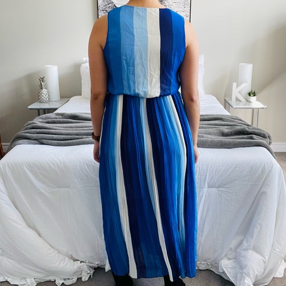 SKY Flow Midi Dress (Blue Ombre, Small) - Picture 6 of 13